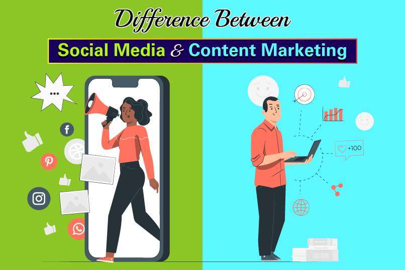 Difference Between Content Marketing And Social Media